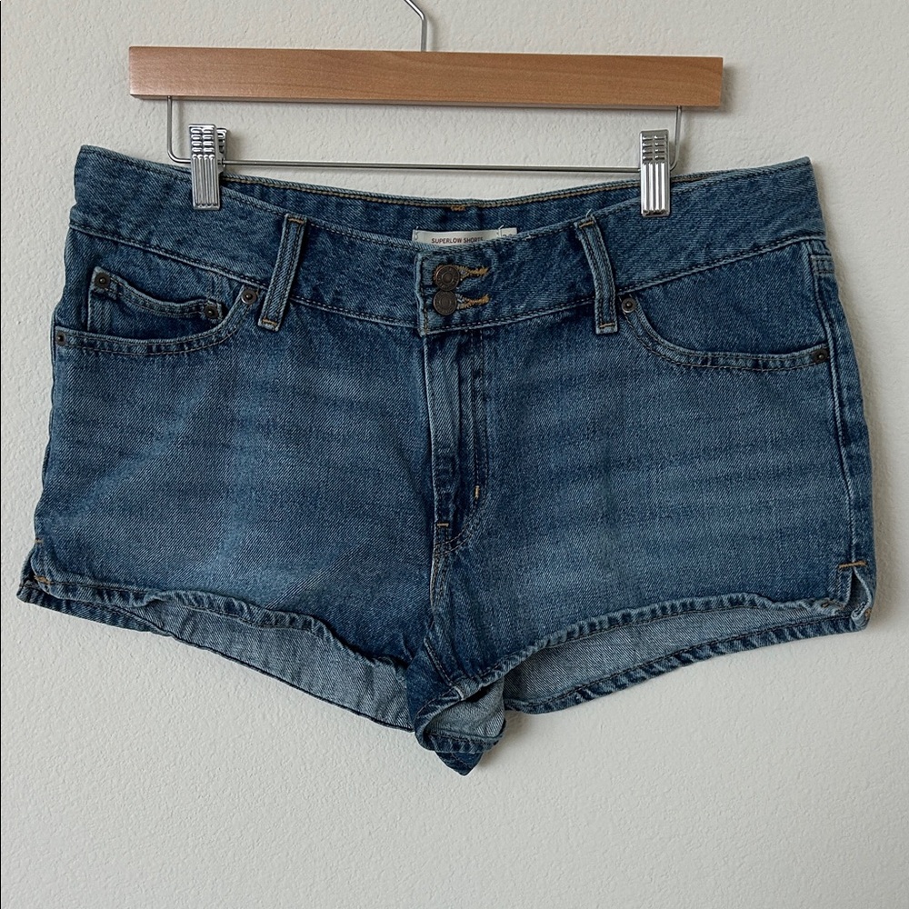 Levi Strauss & Co Superlow Jean Shorts